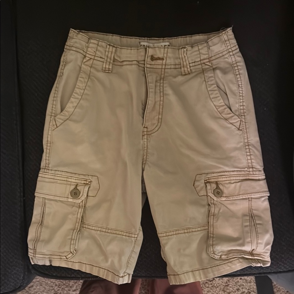 Men's Tan Cargo Shorts